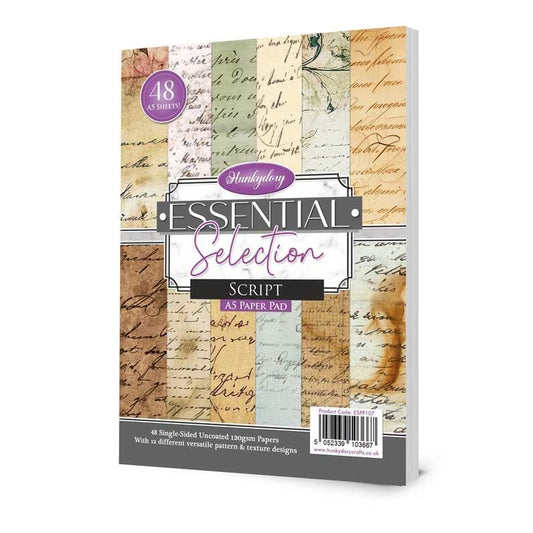 Essential Selection Paper Pad - Script