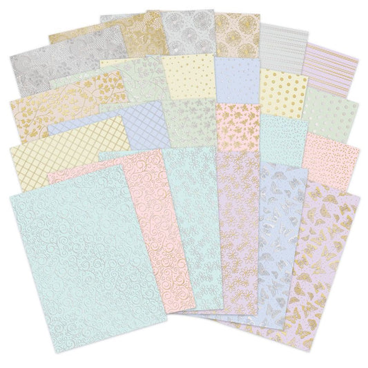 A Touch of Colour Foiled Edge-to-Edge Cardstock