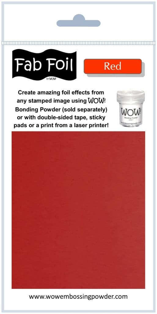WOW Fab Foil - Red